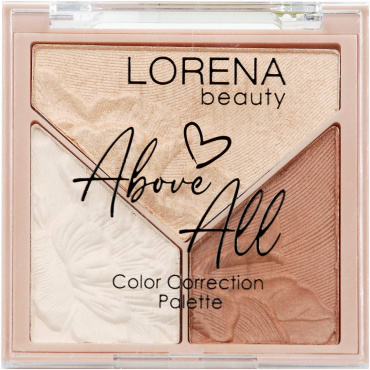 Палетка для контуринга лица LORENA beauty Color Correction Palette оттенок 02