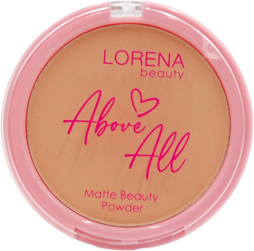 Пудра LORENA beauty Matte Beauty Powder компактний розмір відтінок 01