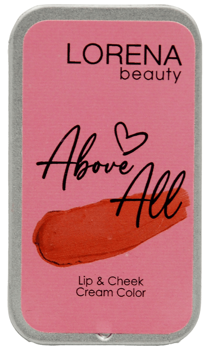 Кремовые румяна для щек и губ LORENA beauty Lip & Cheek Cream Color 01