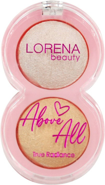 Палетка хайлайтерів LORENA beauty True Radiance відтінок 01