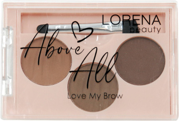 Тіні для брів LORENA beauty Love My Brow 03