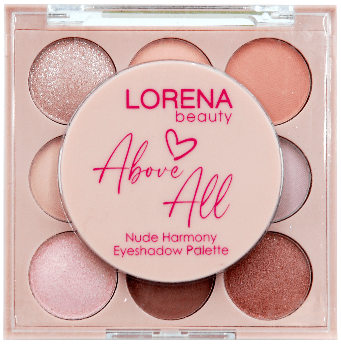 Палетка теней для век LORENA beauty Nude Harmony 01