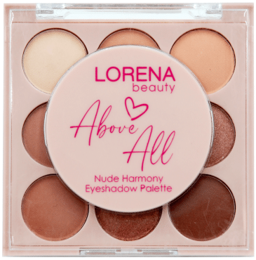Палетка тіней для повік LORENA beauty Nude Harmony 02
