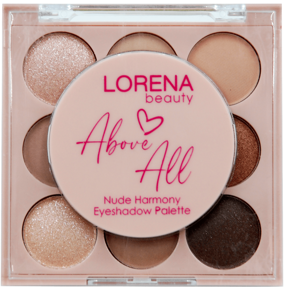 Палетка теней для век LORENA beauty Nude Harmony 04