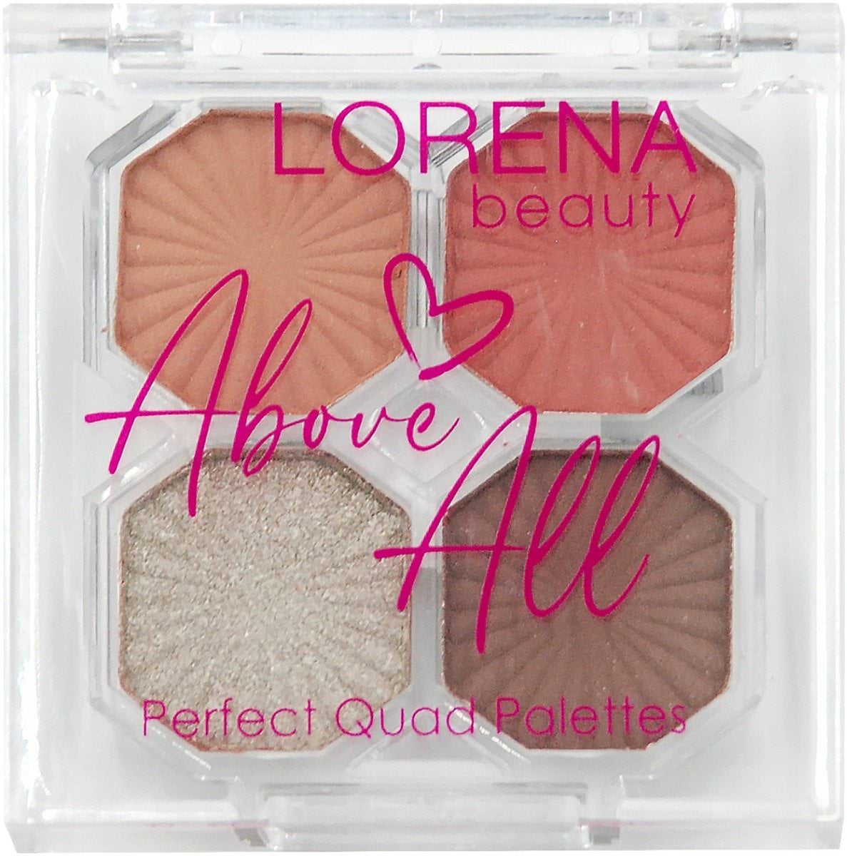 Палетка теней для век LORENA beauty Perfect Quad Palettes 02