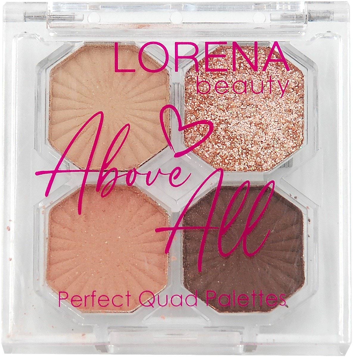 Палетка теней для век LORENA beauty Perfect Quad Palettes 03