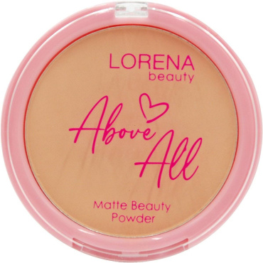 Пудра для обличчя компактна LORENA beauty Matte Beauty Powder 02