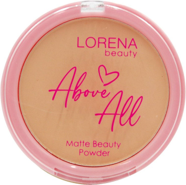 Пудра LORENA beauty Matte Beauty Powder компактна відтінок 04, 12 г