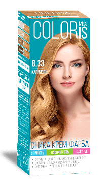 Фарба для волосся Miss Coloris №8.33 Карамель