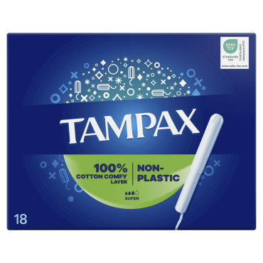 Тампони Tampax Compak Super з аплікатором 18 шт фото 1