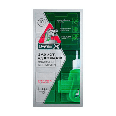 Irex пластини від комарів, 10шт
