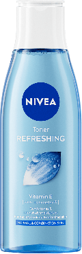 Тонік для обличчя Nivea освіжаючий для нормальної комбінованої шкіри Refreshing, 200 мл фото 1