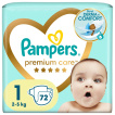 Pampers Premium подгузники Care Newborn 2-5кг, 72шт фото 1