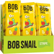 Цукерки BOB SNAIL Stripe Натуральні груша+ананас, 14 г