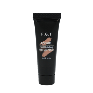 Полигель для ногтей F.G.T тон №015, 15 мл