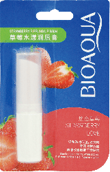 Бальзам для губ клубничный BIOAQUA Strawberry, 2,7 г