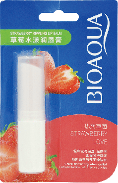 Бальзам для губ BIOAQUA Strawberry, 2,7 г