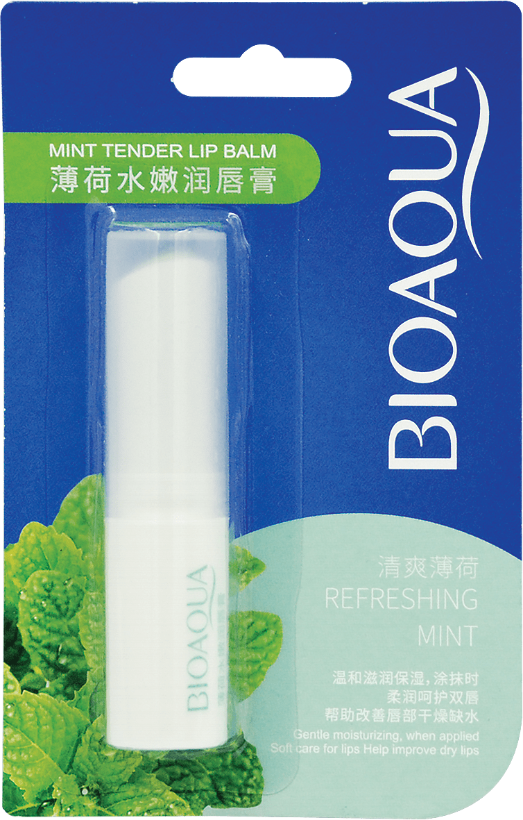Бальзам для губ BIOAQUA м'ятний Refreshing Mint, 2,7г