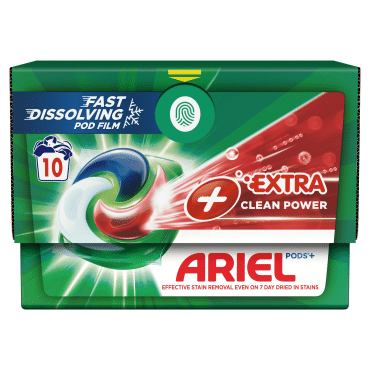 Капсули для прання Ariel PODS+ Сила Екстраочищення, 10 шт фото 1