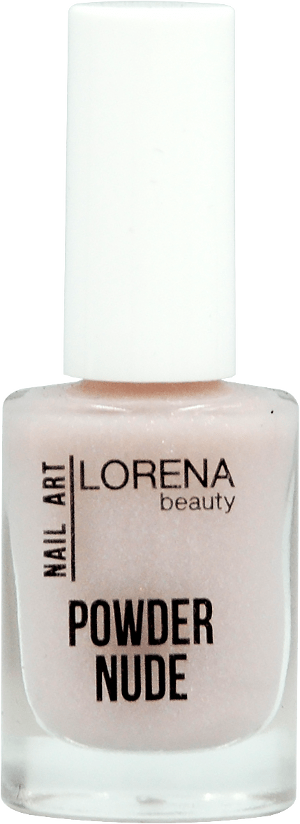 LORENA beauty лак для нігтів Powder nude №02, 10 мл