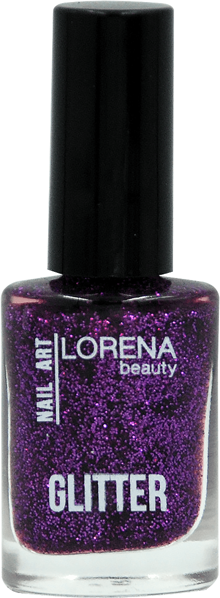 LORENA beauty лак для нігтів Glitter, 10 мл