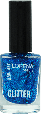 LORENA beauty лак для ногтей Glitter, 10 мл