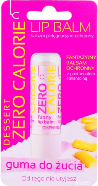 Бальзам для губ Laura Conti Жувальна гумка Zero Calorie, 4.8 г