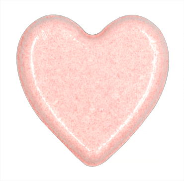 Бомбочка для ванни рожеве Сердечко,1шт