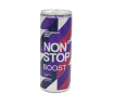 Non Stop напиток безалкогольный энергетический сильно газированный boost железная банка, 0,25л