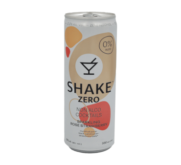 SHAKE cocktails напиток безалкогольный клубника железная банка 0,33л