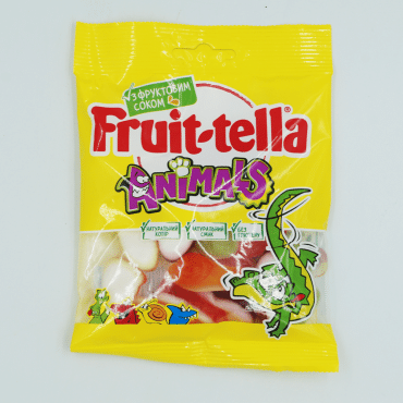 Fruit-tella жевательный мармелад Animals, 90г
