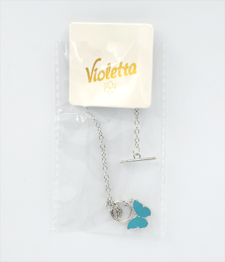 Violetta браслет с бабочкой, 1шт