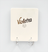 Violetta Изысканные серьги-кольца с узлом , 1пара