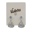 Сережки-серця Violetta, 1пара