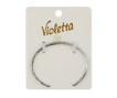 Браслет с текстурной поверхностью Violetta, 1 шт