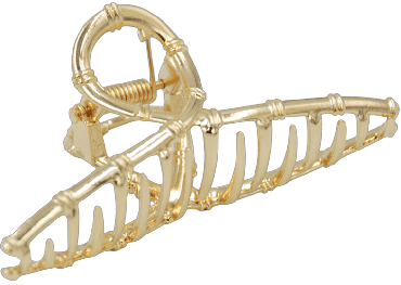 Краб для волосся Violetta col. металевий (CH-SM-23-186) 1 шт