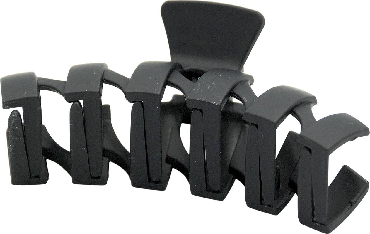 Краб для волос Violetta геометрия черный 1 шт