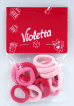 Violetta набор резинок для волос детские яркие, 10шт.