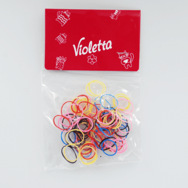 Violetta резинки для плетения разноцветные, 70шт