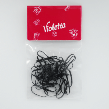 Violetta резинки для плетения черные, 35шт