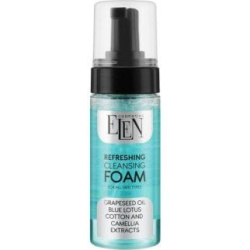 Пенка для умывания ELEN cosmetics освежающая для всех типов кожи с маслом виноградных косточек, 150 мл