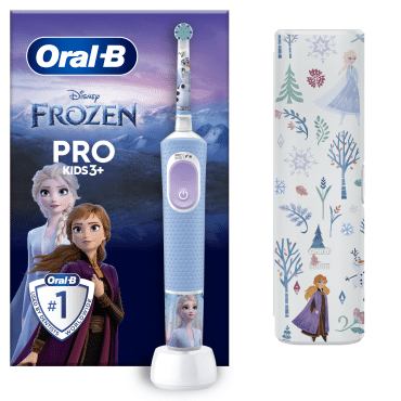Электрическая зубная щетка Oral-B Pro Kids «Ледяное сердце» + Футляр