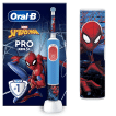 Електрична зубна щітка Oral-B Pro Kids «Людина-Павук» + Футляр