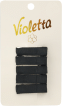 Набор из черных заколок для волос Violetta, 5 шт