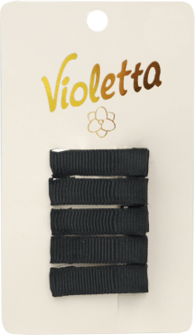 Набор из черных заколок для волос Violetta, 5 шт