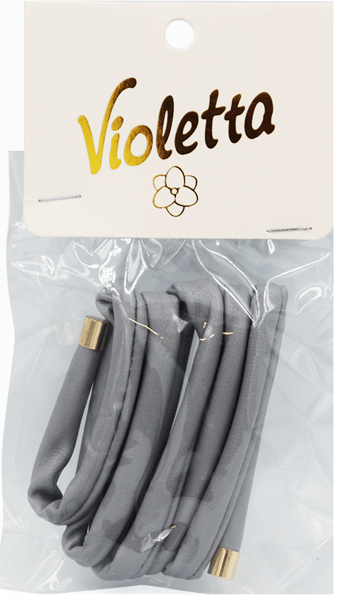 Стрічка для волосся Violetta "Classic Comfort Band" сіра фіксуюча (CH-SM-23-264) 1 шт.