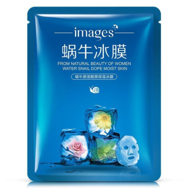 Маска для обличчя тканина зволожуюча IMAGES Snail Ice Cool, 30 г