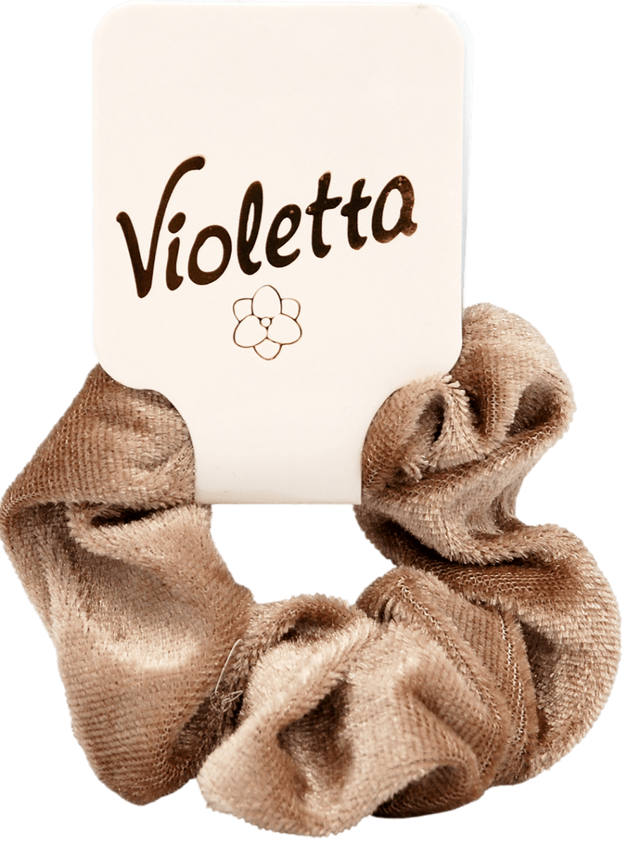 Резинка для волос Violetta бархатная 1 шт