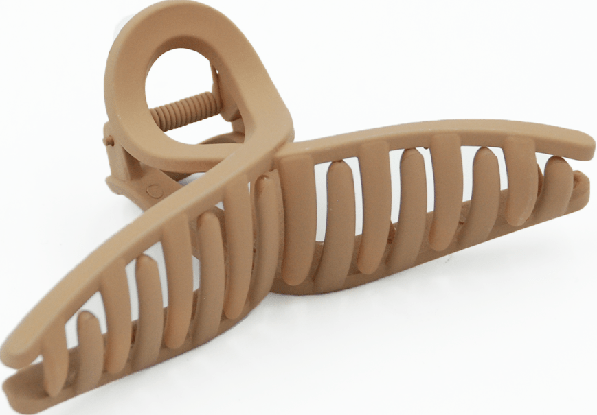 Краб для волос Violetta с матовым покрытием 1 шт