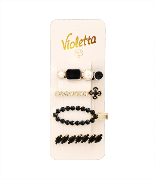 Violetta Набір з елегантних шпильок для волосся, 4шт